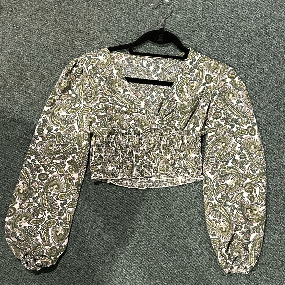 Forest green going out shirt